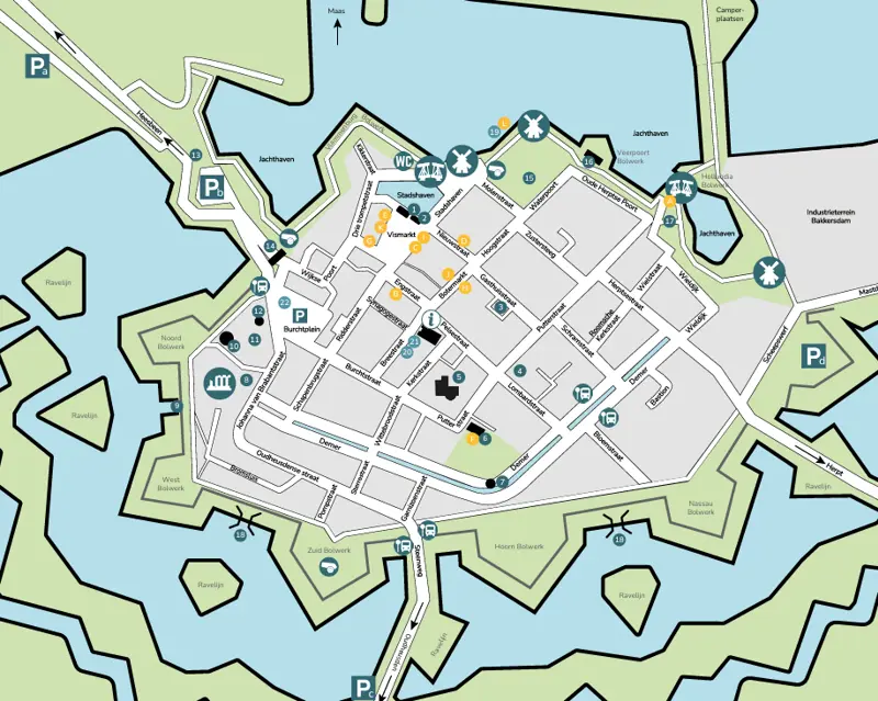 Map of Heusden
